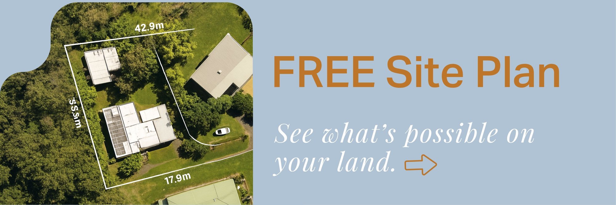 Copy of Copy of Free Site Plan Request QR code Card (60 x 166 cm) (148 x 148 mm) (Banner Landscape)